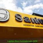 Logotipo Letra Bloco em ACM - Iluminacao LED - 16-99771.5035 - B.Lemonte - Sao Carlos
